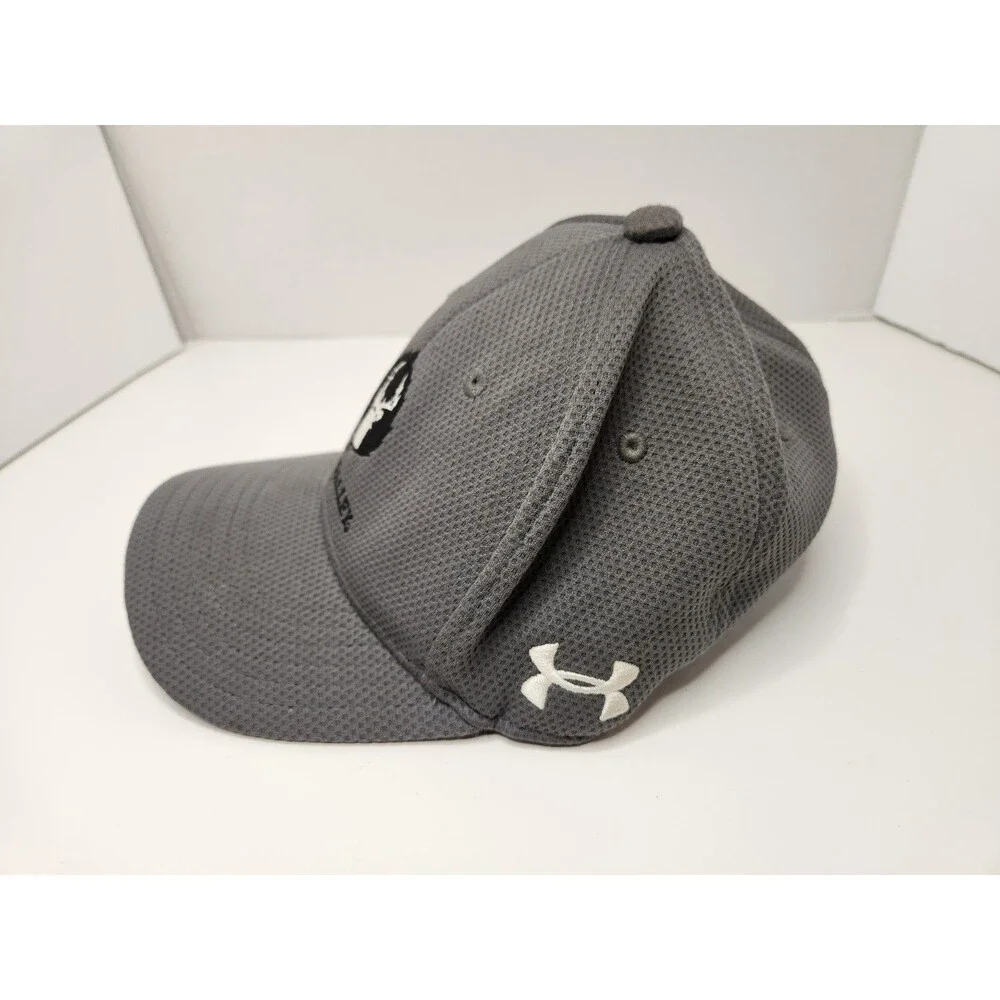 Under Armour Deer Valley Resort Hat Cap Strap Back‎ Gray Youth Utah